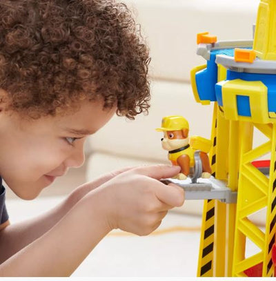 PAW PATROL RUBBLE & CREW BARK YARD CRANE TOWER