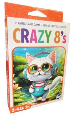 PLAYING CARD GAME - CRAZY 8'S