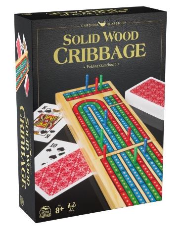 CARDINAL CRIBBAGE FOIL BOX