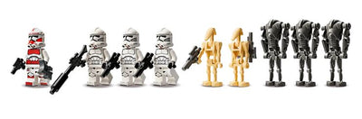 LEGO 75372 - STAR WARS - CLONE TROOPER AND BATTLE DROID - BATTLE PACK