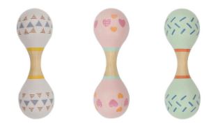 CALM AND BREEZY DOUBLE ENDED MARACA