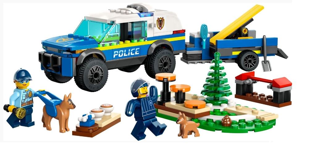 LEGO 60369 CITY MOBILE POLICE DOG TRAINING