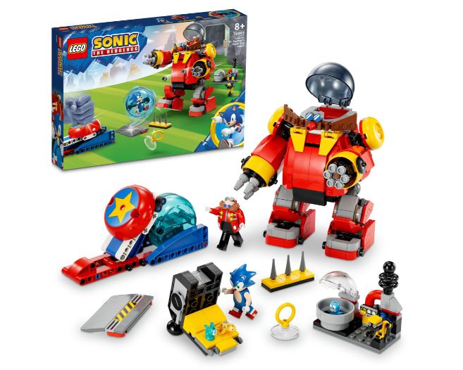 LEGO SONIC THE HEDGEHOG 76993 SONIC VS DR. EGGMAN'S DEATH EGG ROBOT