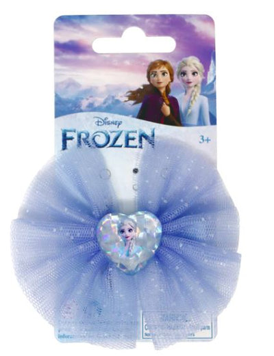 PINK POPPY - DISNEY FROZEN ELSA GLITTER HEART HAIR ELASTIC