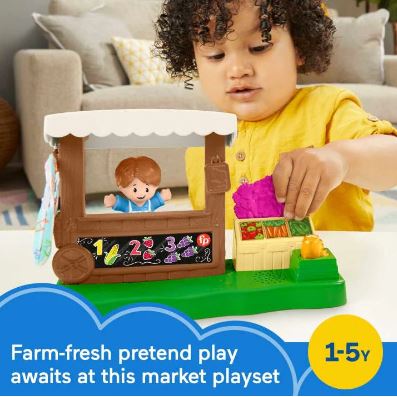 LITTLE PEOPLE - FARMERS MARKET PLAYSET