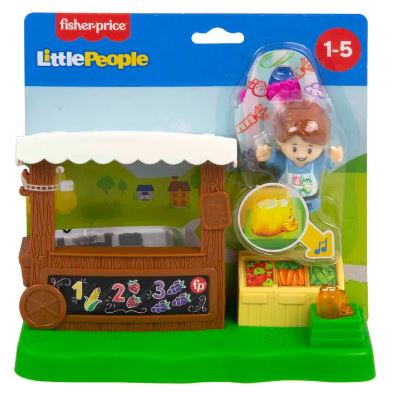 LITTLE PEOPLE - FARMERS MARKET PLAYSET