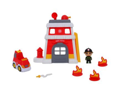 MY LITTLE KIDS FIRE STATION PLAYSET