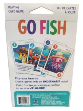 PLAYING CARD GAMES - GO FISH