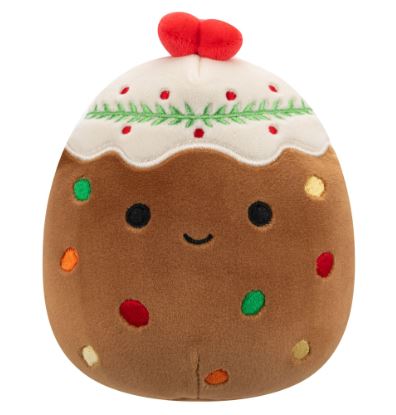 SQUISHMALLOWS - 2024 HOLIDAY ASSORTMENT 7.5 INCH - MALDON FRUIT CAKE