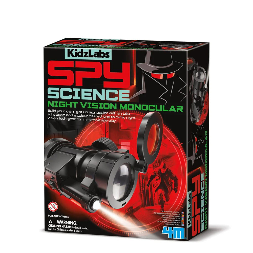 4M - KIDZLABS SPY SCIENCE NIGHT VISION MONOCULAR