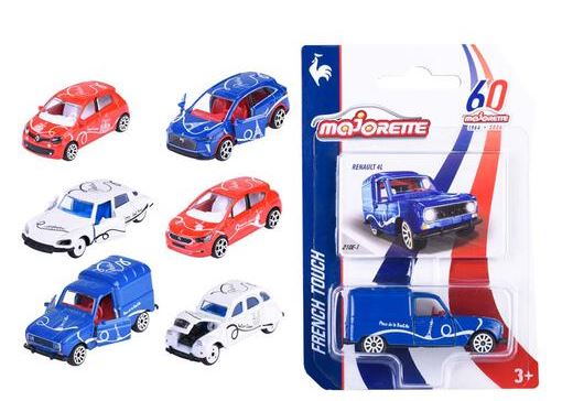 MAJORETTE FRENCH TOUCH  PREMIUM CARS 6 ASSORTMENT