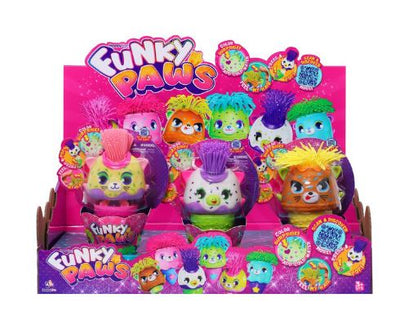 FUNKY PAWS CONE POP TOY ASSORTMENT