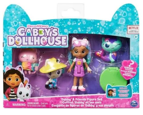 GABBY'S DOLLHOUSE - 'GABBY' AND FRIENDS FIGURE SET