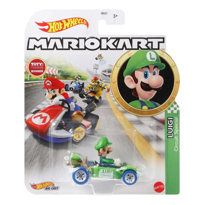 HOT WHEELS MARIO KART ASSORTED - LUIGI CIRCUIT SPECIAL