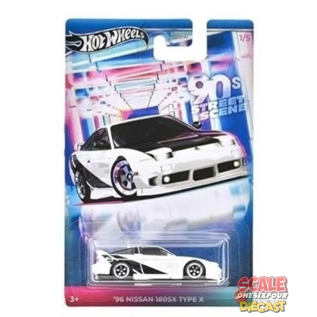 HOT WHEELS 90S STREET SCENE - '96 NISSAN 180SX TYPE X