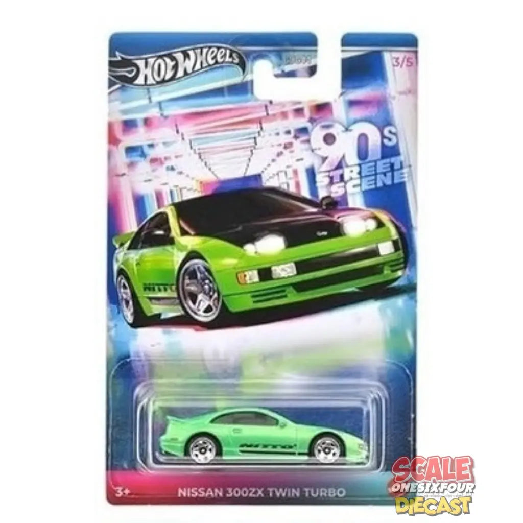 HOT WHEELS 90S STREET SCENE - NISSAN 300ZX TWIN TURBO