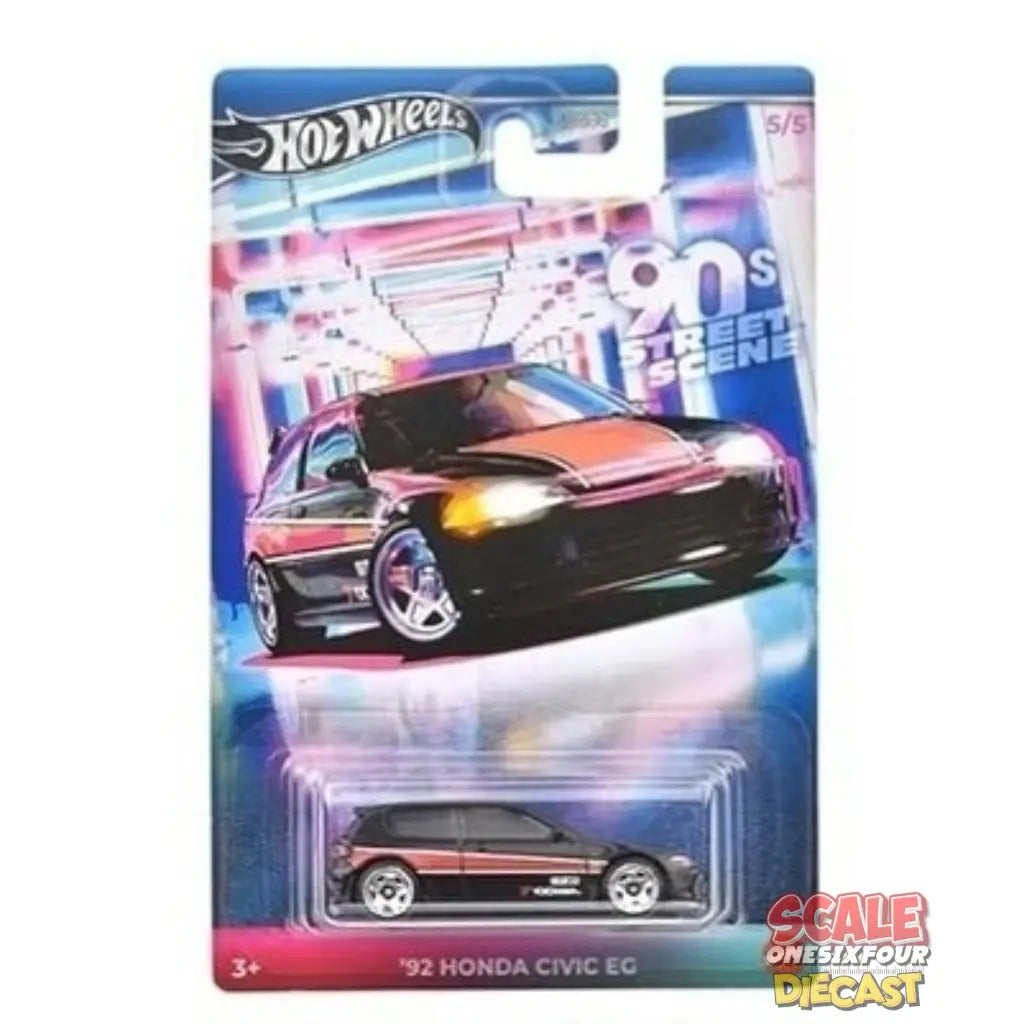 HOT WHEELS 90S STREET SCENE - '92 HONDA CIVIC EG