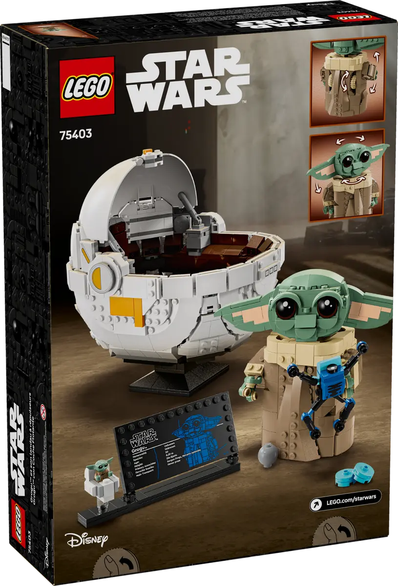 LEGO 75403 STAR WARS GROGU WITH HOVER PRAM