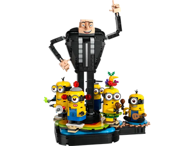 LEGO 75582 DESPICABLE ME4 - BRICK BUILT GRU AND MINIONS