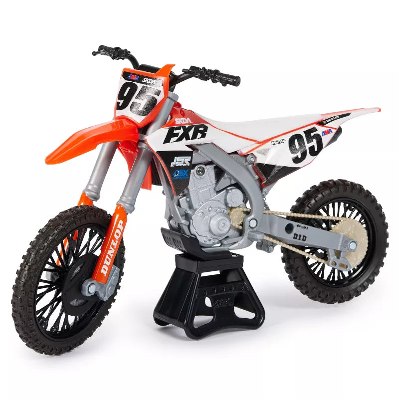 SUPERCROSS 1:10 DIE CAST COLLECTOR MOTORCYCLE - JUSTIN STARLING 95