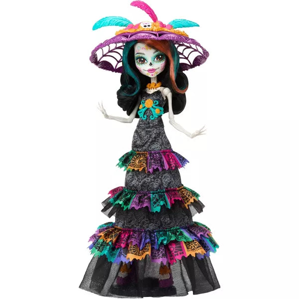 MONSTER HIGH SIGNATURE DOLL SKELITA CALAVERAS DIA DE MUERTOS HOWLIDAY EDITION