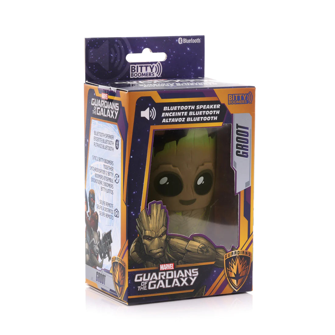 BITTY BOOMERS MARVEL GROOT BLUETOOTH SPEAKER