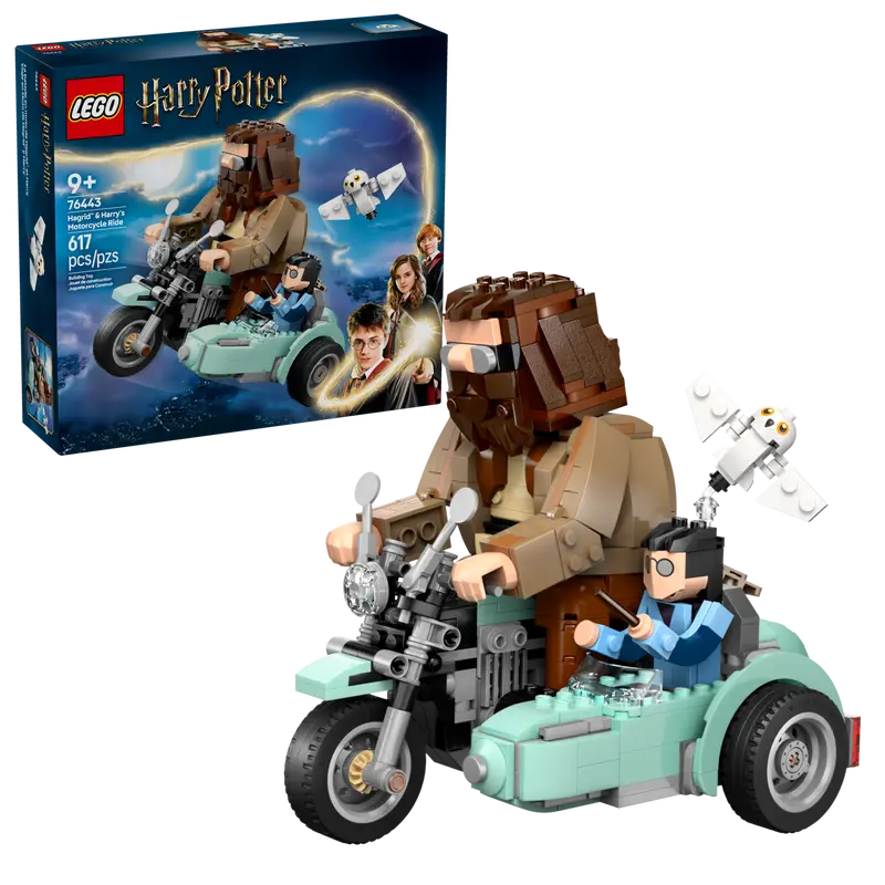 LEGO 76443 HARRY POTTER HAGRID AND HARRY MOTORCYCLE RIDE