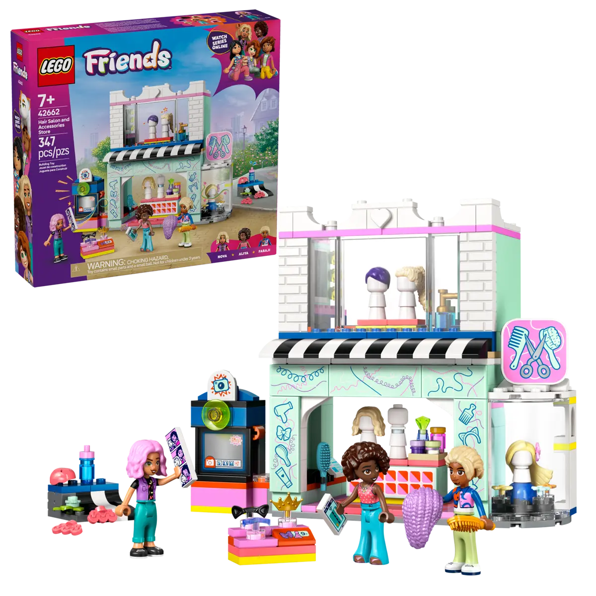 LEGO FRIENDS 42662 HAIR SALON AND ACCESSORIES STORE