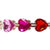 PINK POPPY GEMSTONE HEART HEADBAND