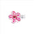 PINK POPPY DAISY SPARKLE HAIR CLIPS