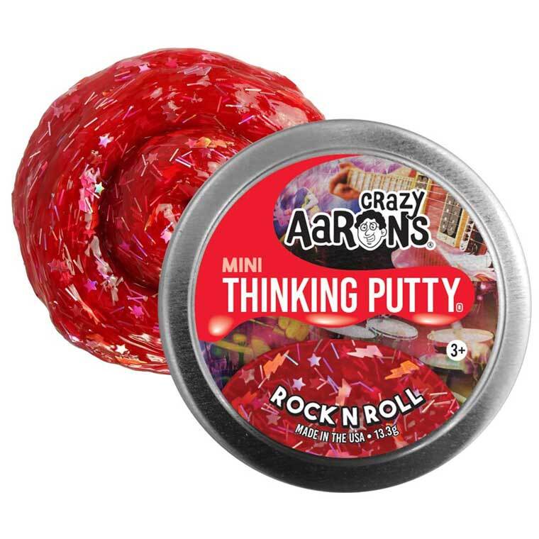 CRAZY AARON'S THINKING PUTTY MINI 2 INCH - ROCK N ROLL