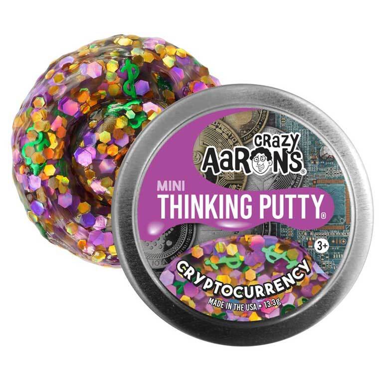 AARON'S THINKING PUTTY MINI 2 INCH - CRYPTOCURRENCY