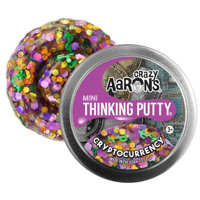 CRAZY AARON'S THINKING PUTTY MINI 2 INCH - CRYPTOCURRENCY