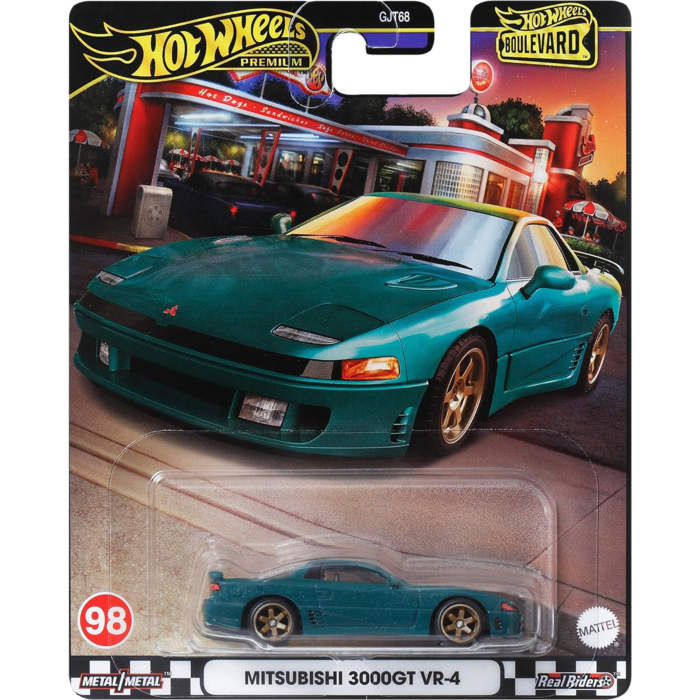 HOT WHEELS BOULEVARD 96 - MITSUBISHI 3000GT VR-4