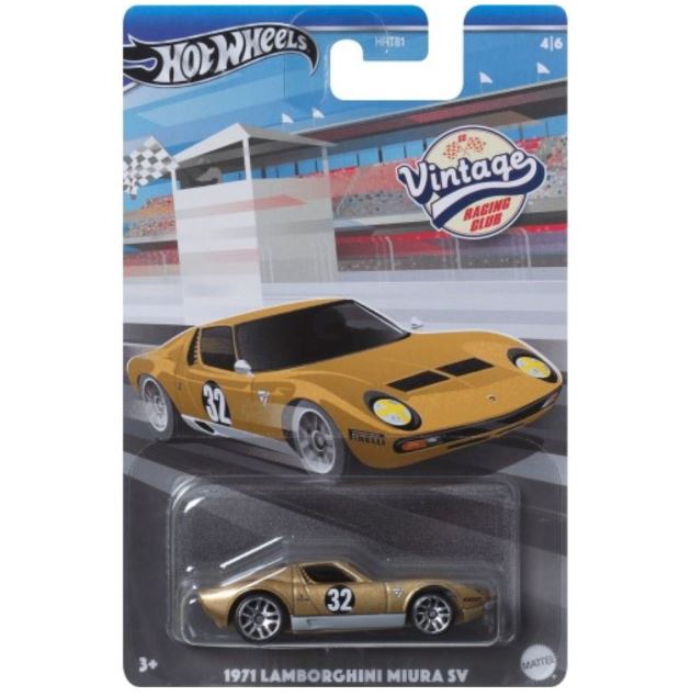 HOT WHEELS VINTAGE - 1971 LAMBORGHINI MIURA SV