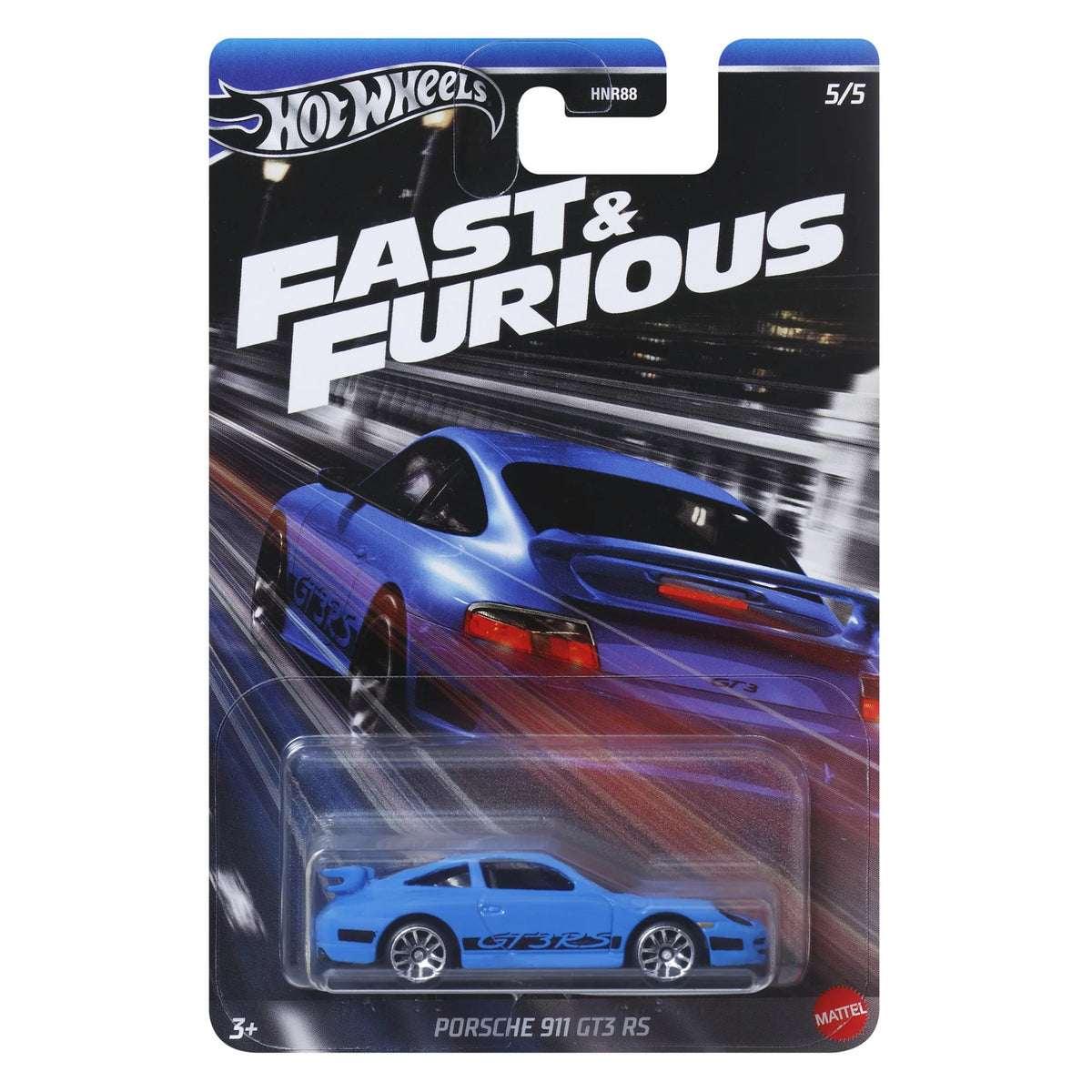 HOT WHEELS FAST & FURIOUS - PORSCHE 911 GT3 RS