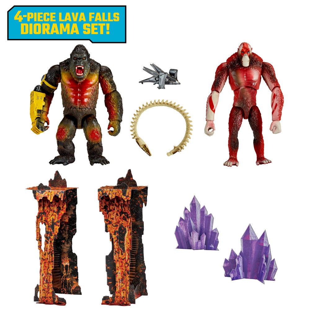 GODZILLA X KONG - THE NEW EMPIRE 2 PACK KONG VS SKAR KING