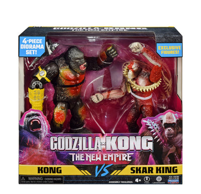 GODZILLA X KONG - THE NEW EMPIRE 2 PACK KONG VS SKAR KING