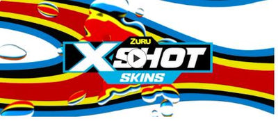 ZURU X SHOT-FAST FILL WATER GUN-NANO-BLUE SWIRL