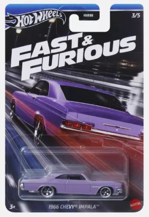 HOT WHEELS FAST & FURIOUS - 1966 CHEVY IMPALA