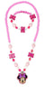 DISNEY MINNIE MOUSE NECKLACE AND BRACELET SET