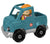 FISHER PRICE - LITTLE PEOPLE SMALL VEHICLE - AQUA JEEP