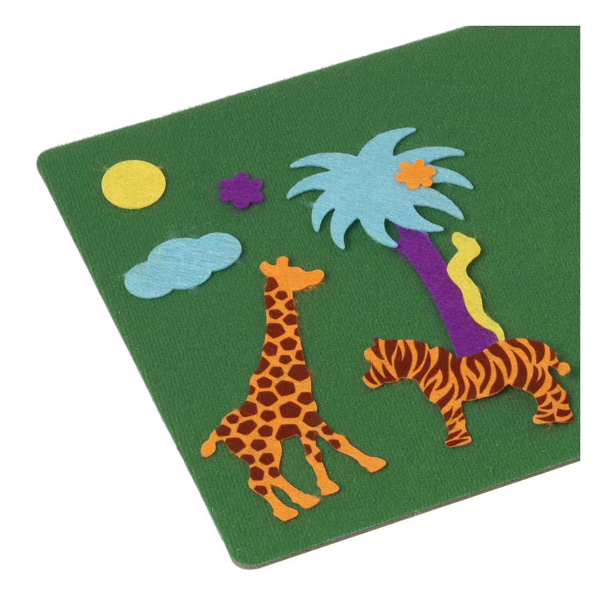 PETERKIN FUZZY FELT CLASSIC JUNGLE FELT ART COLLECTION