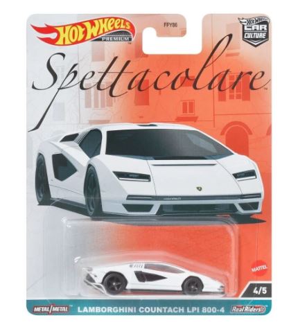 HOT WHEELS - SPETTACOLARE - LAMBORGHINI COUNTACH LPI 800 -4