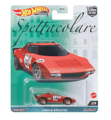 HOT WHEELS - SPETTACOLARE - LANCIA STRATOS