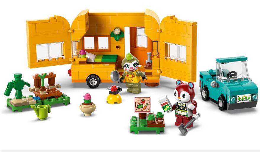 LEGO ANIMAL CROSSING 77054 LEIF'S CARAVAN AND GARDEN SHOP