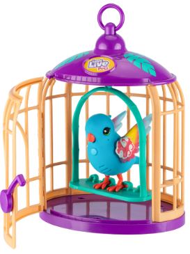 LITTLE LIVE PETS - LIL BIRD BIRDCAGE - JUNGLE SERIES PANGO