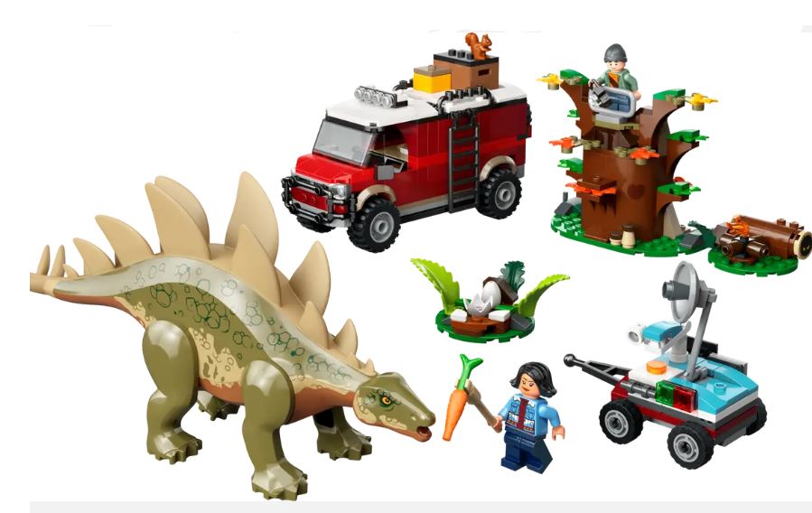 LEGO 76965 DINOSAUR MISSIONS STEGOSAURUS DISCOVERY