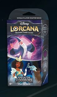 DISNEY LORCANA TCG STARTER DECK - RISE OF THE FLOODBORN - MIGHT AND MAGIC