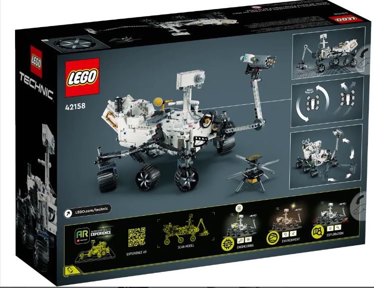 LEGO TECHNIC 42158 NASA MARS ROVER PERSEVERANCE